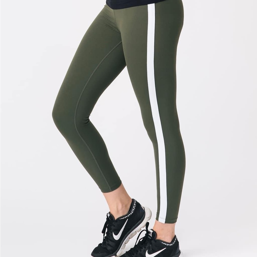 ❌SOLD OFF SITE Forest Night Stripe Luxe Leggings *Limited Edition